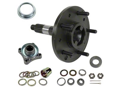 1965-1982 Corvette Rear Spindle Refresh Kit with New Spindle, Bearings, Shims and Seals