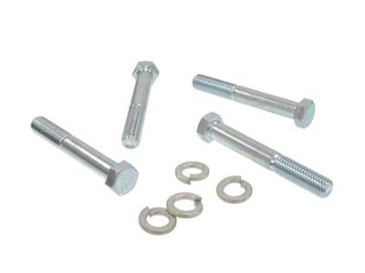 Rear Spring Mount Plate Bolts; 4-Inch (63-77 Corvette C2 & C3)