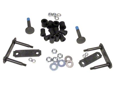 1953-1962 Corvette Rear Springs Mount Kit. Includes