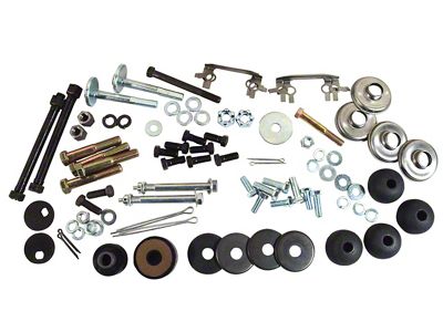 1963-1964 Corvette Rear Suspension Hardware Kit. 120 Piece
