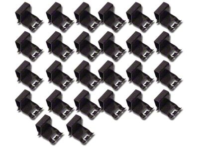 1963 Corvette Rear Window Molding Clips. Coupe 26 Piece Set