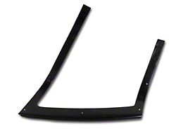Auto Accessories of America 1964-1967 Corvette Rear Window Trim. Coupe Inner Passenger Side