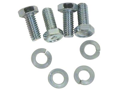 1963-1967 Corvette Reinforcement To Radiator Support Screws. 8 Piece Set