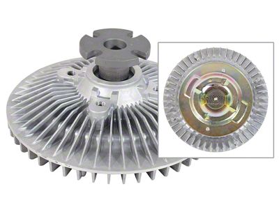 1960-1970 Corvette Replacement Fan Clutch - Standard Duty with 4-Bolt Flange