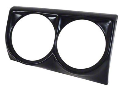 Replacement Headlight Bezels with Hardware (64-67 Corvette C2)