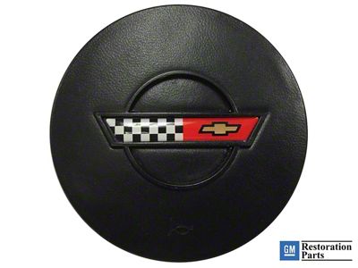 1984-1985 Corvette Reproduction Horn Button with Emblem