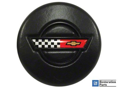 1986-1989 Corvette Reproduction Horn Button with Emblem