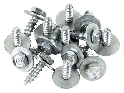 1963-1964 Corvette Rocker Panel Lower Screws. 14 Piece Set