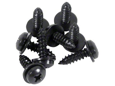 1966-1967 Corvette Rocker Panel Lower Screws. 8 Piece Set