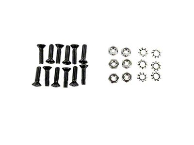 1970-1982 Corvette Rocker Panel Screw Set. with Nuts and Washers