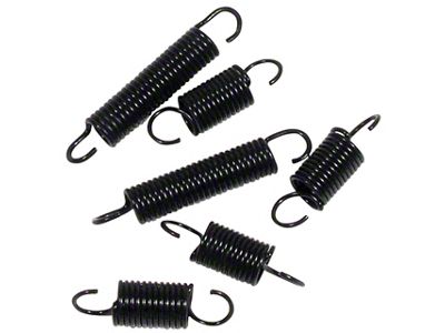1963 Corvette Seat Adjuster Handle Return Spring. 6pc