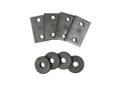 Auto Accessories of America 1968-1969 Corvette Seat Back Adjust Shim Kit - with Bag