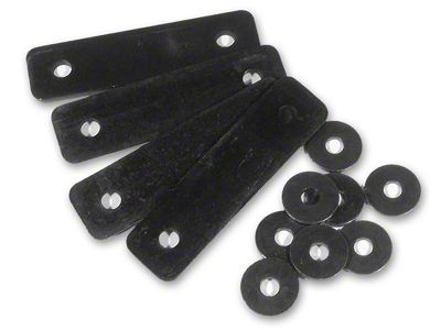 Auto Accessories of America 1970-1975 Corvette Seat Back Adjust Shim Kit. with Bag