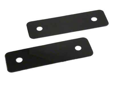 Auto Accessories of America 1970-1978 Corvette Seat Back Lock Strap Plastic Shims - Pair