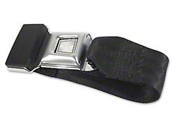 Auto Accessories of America Seat Belt Extender; 12-Inch (72-96 Corvette C3 & C4)
