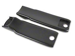Auto Accessories of America Seat Belt Inner Sleeve Kit; Black (70-73 Corvette C3)
