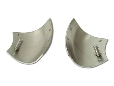 1956-1962 Corvette Seat Belt Reinforcement Mount Plates. Inner
