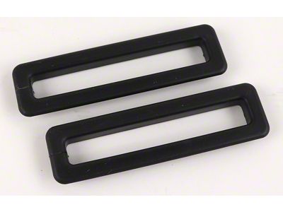1978-1982 Corvette Seat Belt Shoulder Harness Bezels