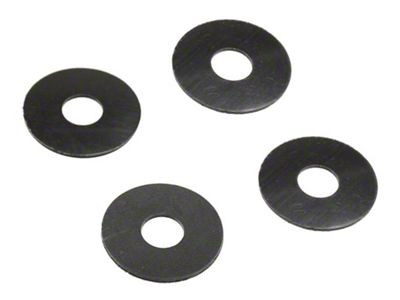 1970-1978 Corvette Seat Bottom Stop Adjuster Bolt Plastic Washer Set - 4pc