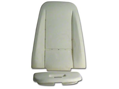 Seat Foam; Back (76-78 Corvette C3)