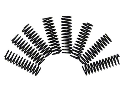 1963-1967 Corvette Seat Frame Black Coil Springs - 8 Pieces