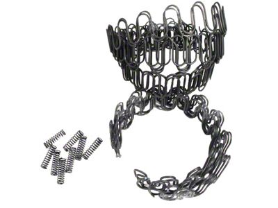 Seat Frame Spring Set with Seat Frame Spring Clips (63-67 Corvette C2)