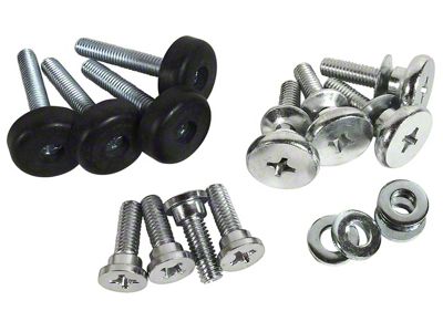 1970-1973 Corvette Seat Hardware Repair Kit. without Buttons - 16 Piece