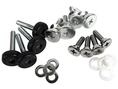 1974-1978 Corvette Seat Hardware Repair Kit. without Buttons - 20 Piece