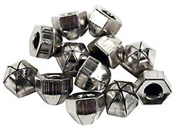 1978-1982 Corvette Seat Hinge Cover Acorn Nuts. 12 Piece