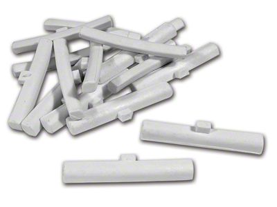 1967 Corvette Seat Track Bushing Set. Plastic 16 Piece