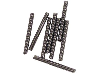 1963-1966 Corvette Seat Track Bushing Spring. Stainless Steel 8 Piece Set