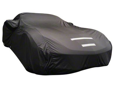 1963-1967 Corvette Select-Fleece Car Cover - Black Satin