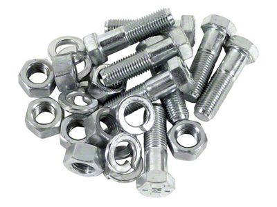 1953-1962 Corvette Shaft To Crossmember Bolt Kit. Lower Inner