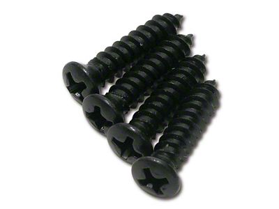 1968-1976 Corvette Shift Console Plate Screws. 4 Piece Set