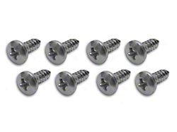 CA Shift Console Screws. 8 Piece Set (64-67 Corvette C2)