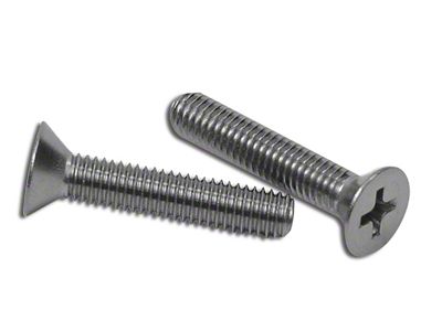 Shift Console Screws; Pair (56-62 Corvette C1)