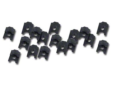 1963 Corvette Shift Console U-Nuts. 17 Piece Set