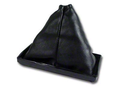 Shifter Boot; Black (68-76 Corvette C3 w/ Manual Transmission)