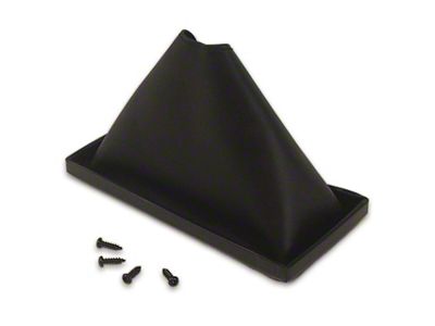 Shifter Boot; Black (77-81 Corvette C3)