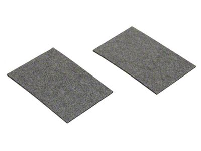 1956-1958 Corvette Shock Mount Paper Covers. Upper