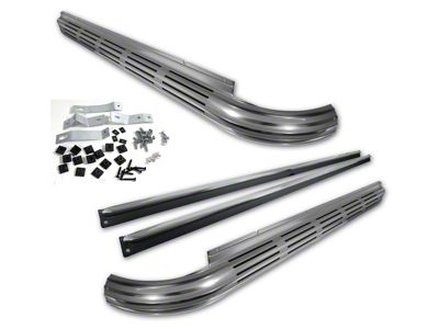 Side Exhaust Cover Kit (65-67 Corvette C2)