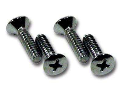1965-1967 Corvette Side Exhaust Cover Lower Screws. Rear