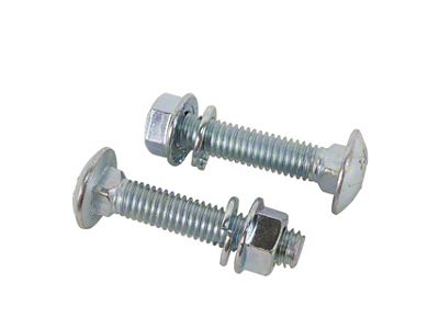 1965-1967 Corvette Side Exhaust Pipe Rear Bolt, Lockwasher and Nut Set. 6 Piece