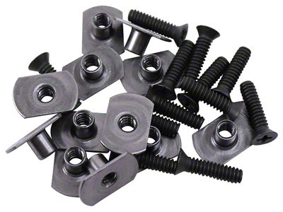 1969 Corvette Side Exhaust Shield Screw Kit