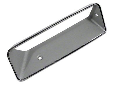 Side Louver Insert; Driver Side (1969 Corvette C3)