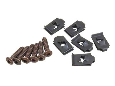 1980-1982 Corvette Side Louver Mount Screw Set