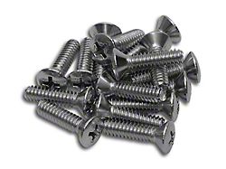 Side Louver Screw Set; 16-Piece (68-69 Corvette C3)