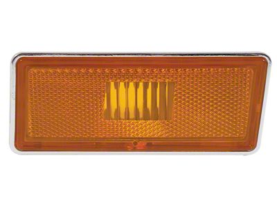 1974-1979 Corvette Side Marker Light. Left Front - 1974 Late