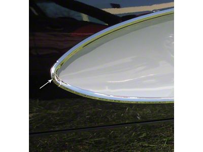 1956-1961 Corvette Side Molding. Door End - 2 Required