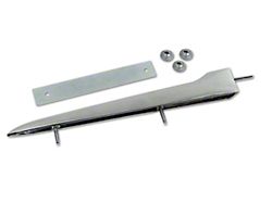 Side Spear Lower Molding; Passenger Side (58-61 Corvette C1)